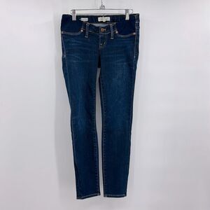 Madewell Side Panel Skinny Jeans‎ in Size 26 Adjustable Tencel Denim